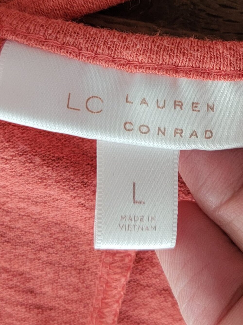 Lauren Conrad Baja Bazaar Sleeveless Baby Doll Crop Top Paprika Red - Picture 6 of 7